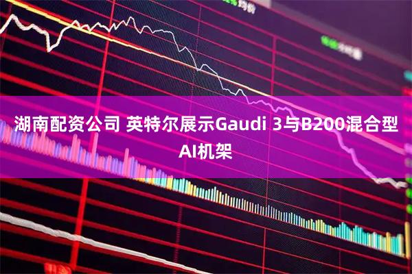 湖南配资公司 英特尔展示Gaudi 3与B200混合型AI机架
